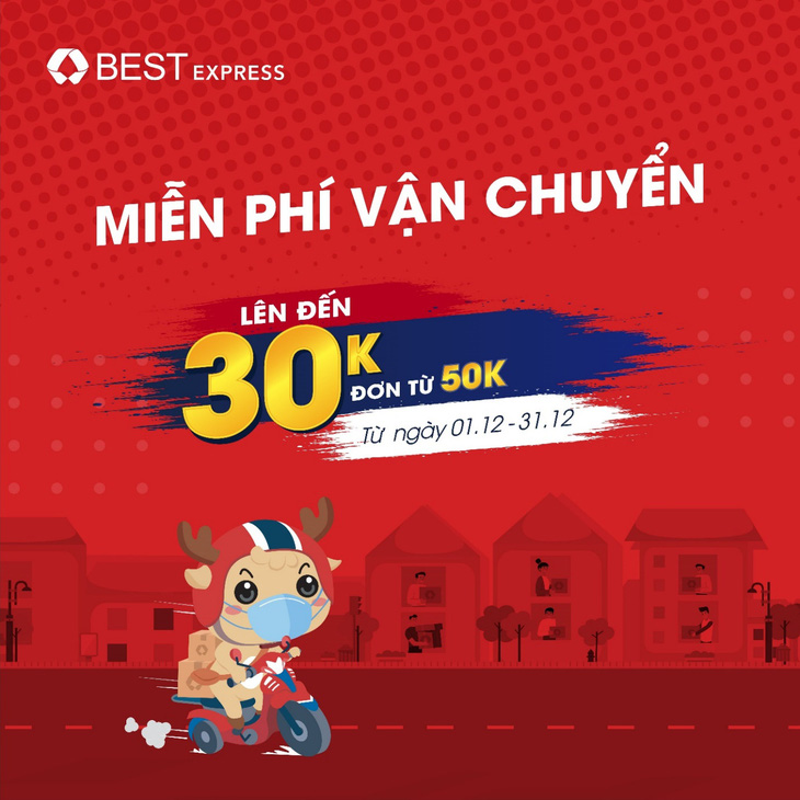 BEST Express miễn phí vận chuyển chào bão sale 12.12 - Ảnh 1.