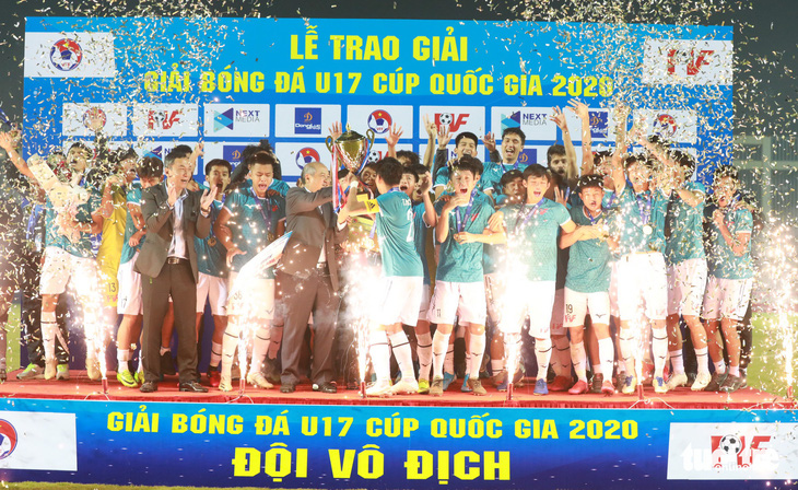 PVF vô địch U17 Cúp quốc gia 2020 sau trận đấu kịch tính với Viettel - Ảnh 1.