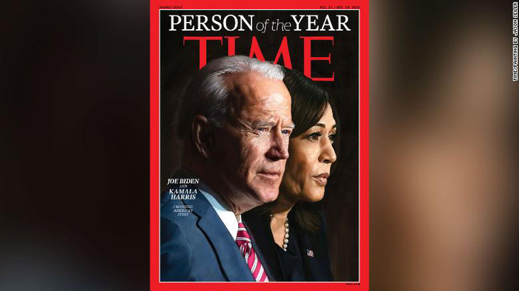 Ông Biden và bà Harris là Nhân vật năm 2020 của tạp chí Time - Ảnh 2.