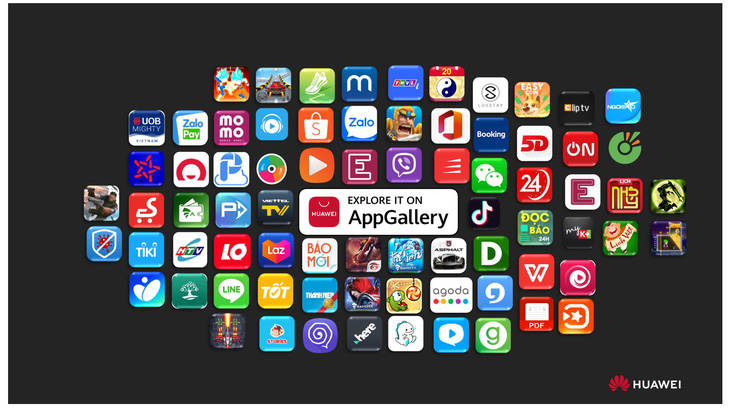 App phổ biến tại Việt Nam đều đã có trên Huawei AppGallery - Ảnh 1.
