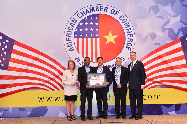 P&G Việt Nam 4 năm liền đạt giải thưởng Trách nhiệm Xã hội Doanh nghiệp từ AmCham - Ảnh 1.