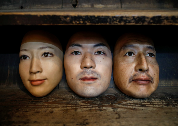 Mặt nạ người 3D thật đến rợn người giá 950 USD ở Nhật - Ảnh 1.