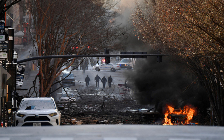 Cảnh sát Mỹ: Vụ nổ lớn ở Nashville là hành động cố ý
