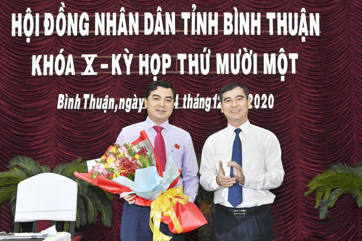 Ông Nguyễn Hoài Anh đắc cử chủ tịch HĐND tỉnh Bình Thuận - Ảnh 1.