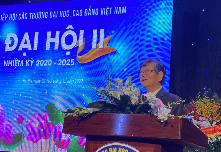 Ông Vũ Ngọc Hoàng đắc cử chủ tịch Hiệp hội các trường ĐH, CĐ - Ảnh 1.