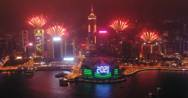 Hong Kong lần đầu tổ chức đón giao thừa trực tuyến - Ảnh 2.