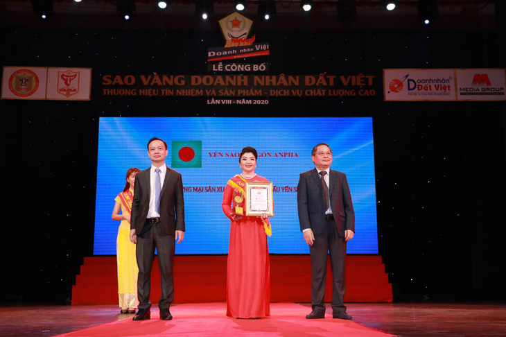 Yến Sào Sài Gòn Anpha ‘thắng lớn’ tại hào khí doanh nhân Việt 2020 - Ảnh 1.