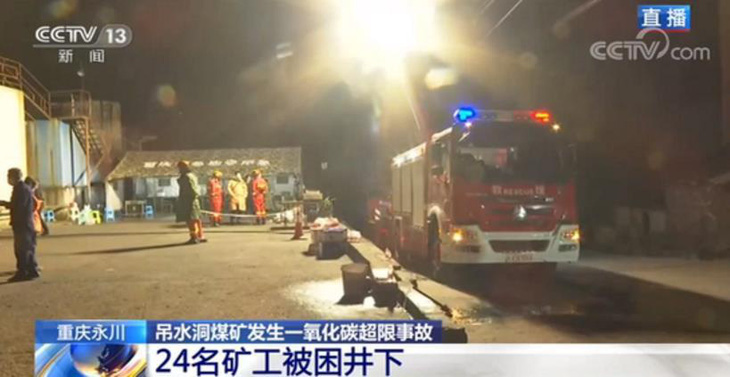 Rò rỉ khí độc tại mỏ than đá Trung Quốc, ít nhất 18 người chết - Ảnh 2.