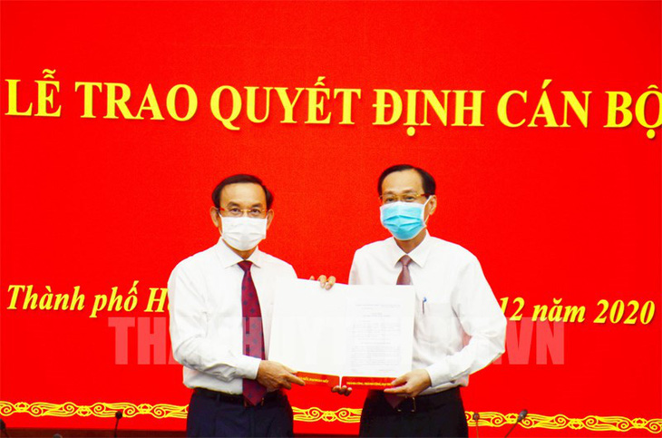 Phó chủ tịch UBND TP.HCM Lê Thanh Liêm giữ chức trưởng Ban Nội chính Thành ủy - Ảnh 1.