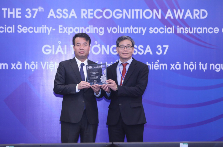 Bảo hiểm xã hội Việt Nam nhận giải thưởng của Hiệp hội An sinh xã hội ASEAN - Ảnh 1.