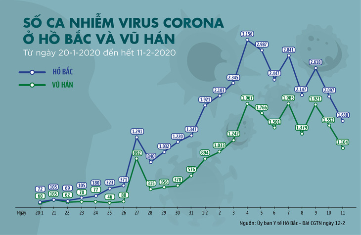 Dịch corona ngày 12-2: số ca nhiễm và ca tử vong mới đã giảm - Ảnh 3.