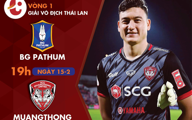 Lịch thi đấu của Văn Lâm ở ngày khai mạc Thai-League