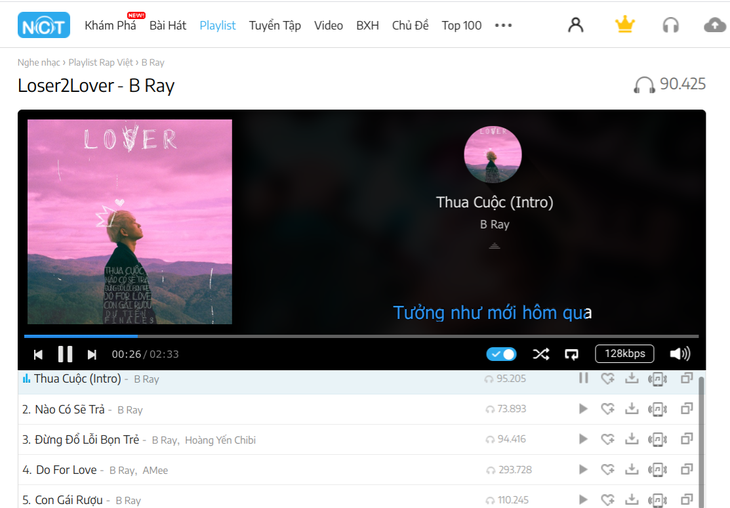 MV Do for love lọt top 2 trending, B Ray ra mắt album Loser2Love - Ảnh 2.