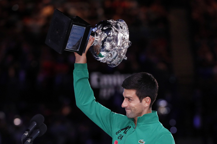 Đánh bại Thiem, Djokovic lần thứ 8 vô địch Giải Úc mở rộng - Ảnh 1.