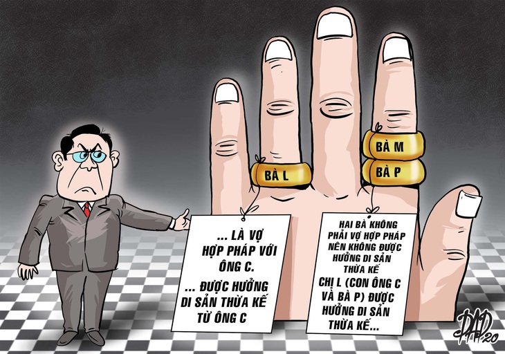 Rắc rối vụ kiện một ông, ba bà - Ảnh 1.