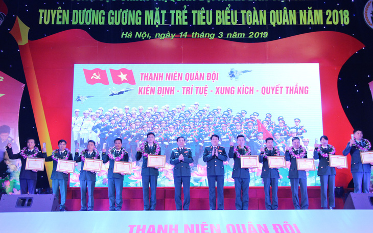 Ba đề cử Gương mặt trẻ Việt Nam tiêu biểu đoạt giải Gương mặt trẻ tiêu biểu toàn quân