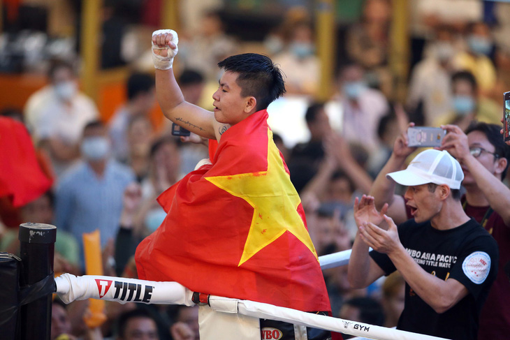 Thu Nhi - nữ võ sĩ quyền anh Việt Nam đầu tiên giành đai WBO châu Á-Thái Bình Dương - Ảnh 3.