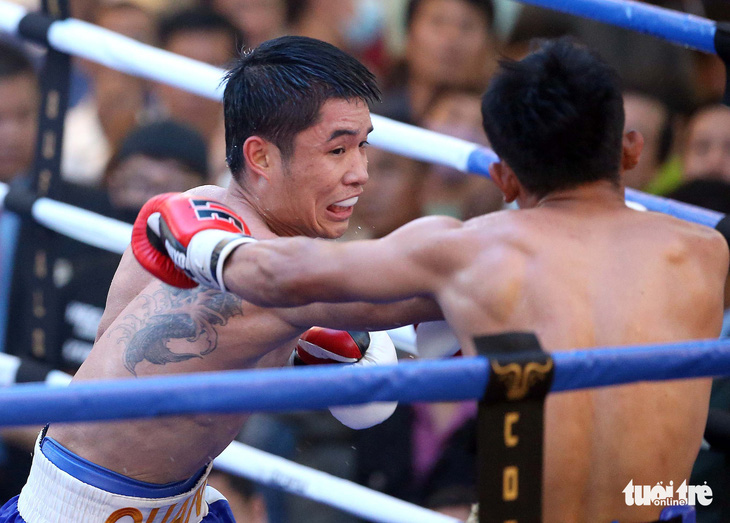 Đêm toàn thắng của quyền Anh Việt Nam tranh đai WBO châu Á - Thái Bình Dương - Ảnh 3.