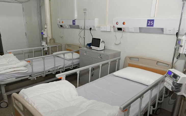Bệnh viện dã chiến Hỏa Thần Sơn đã tiếp nhận bệnh nhân nhiễm corona