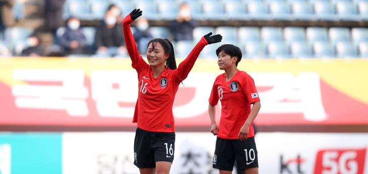 Thua Hàn Quốc 0-3, tuyển nữ Việt Nam xếp nhì bảng A - Ảnh 1.