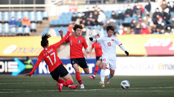 Thua Hàn Quốc 0-3, tuyển nữ Việt Nam xếp nhì bảng A - Ảnh 2.