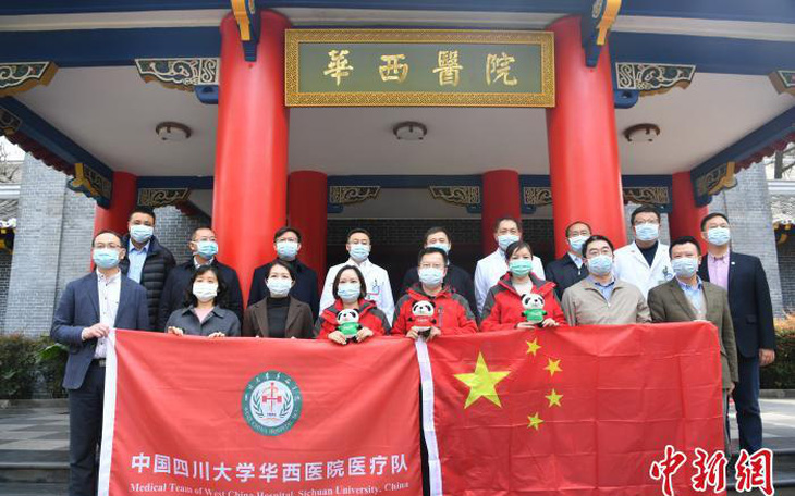 Trung Quốc gửi đội chuyên gia tới Ý hỗ trợ chống COVID-19