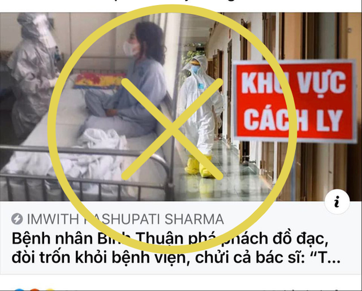 Bệnh viện Bình Thuận bác tin bệnh nhân thứ 34 siêu lây nhiễm đập phá đồ đạc - Ảnh 1.