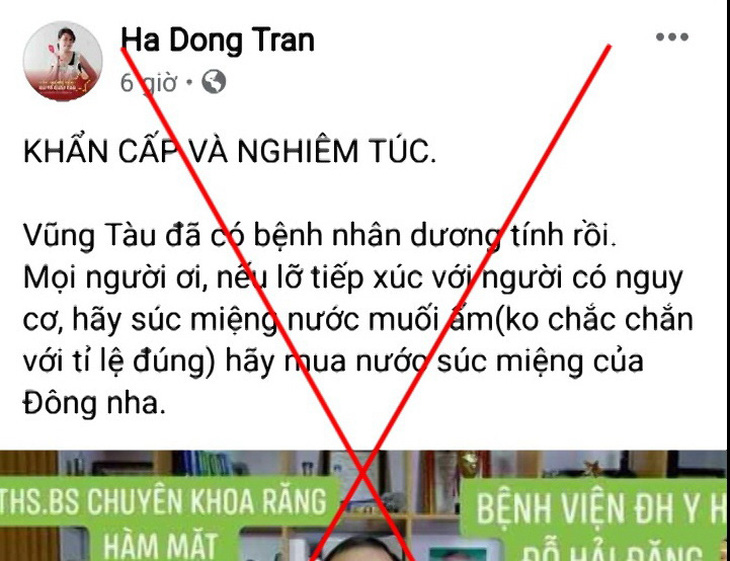 Vũng Tàu chưa ai nhiễm COVID-19 nhưng hàng chục chủ Facebook tung tin giả - Ảnh 2.