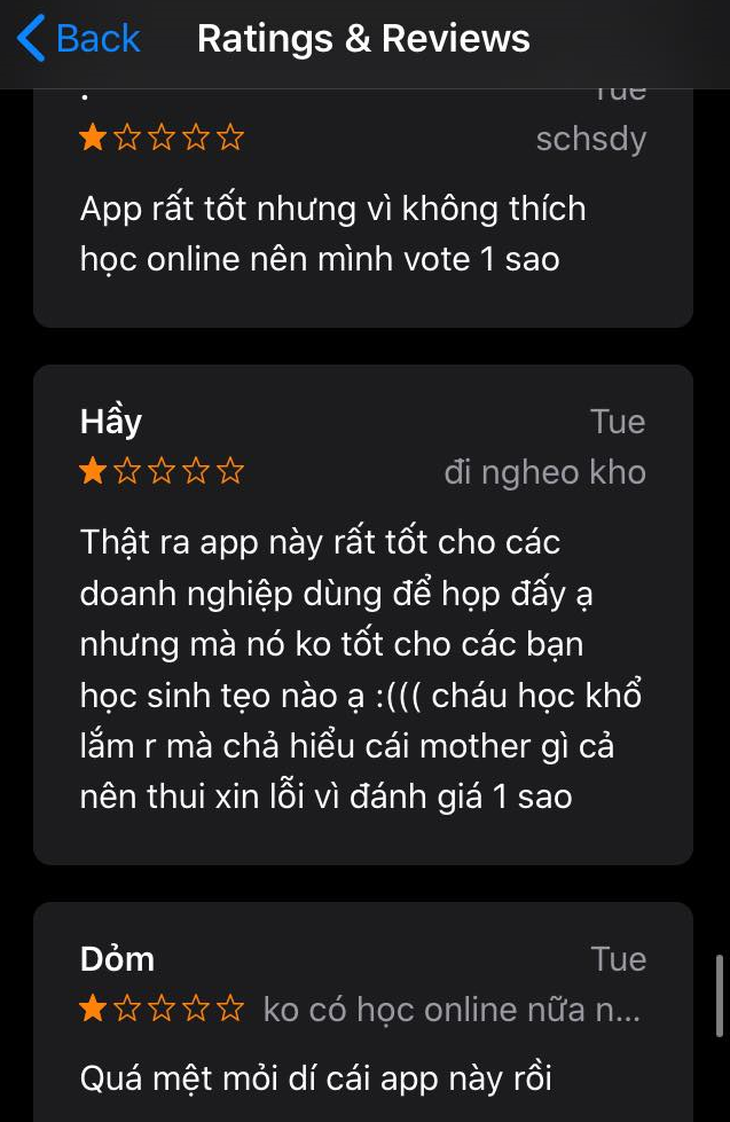 Nhiều học sinh Việt đòi xóa app học trực tuyến để... khỏi phải học - Ảnh 2.