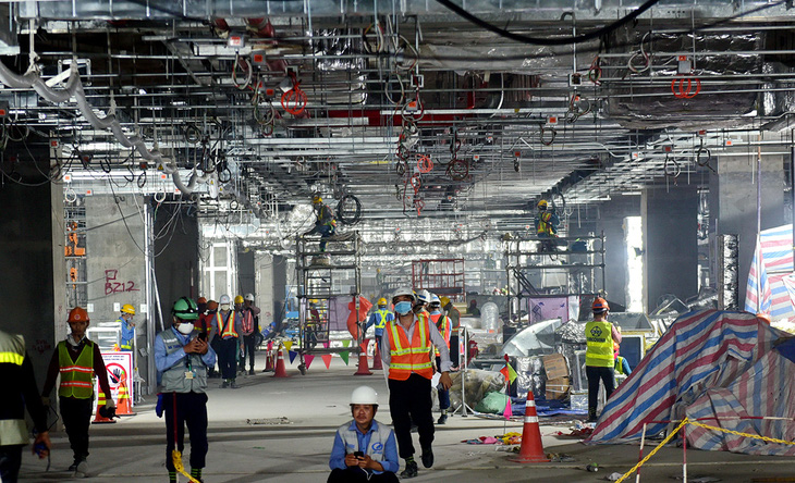 Metro TP.HCM sắp chạy thử - Ảnh 1.