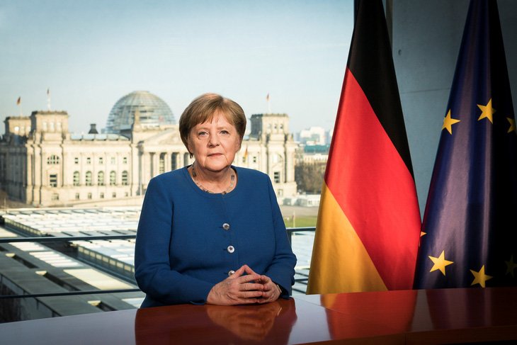 Thủ tướng Đức Angela Merkel tự cách ly ở nhà sau khi tiếp xúc người nhiễm COVID-19 - Ảnh 1.