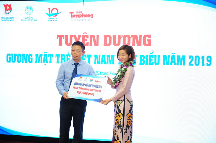 20 gương mặt trẻ Việt Nam trích 200 triệu tiền thưởng ủng hộ phòng chống dịch, hạn mặn - Ảnh 2.