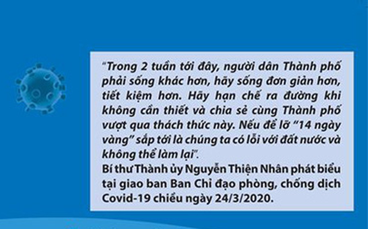 TP.HCM ban bố 12 việc cần làm ngay trong 