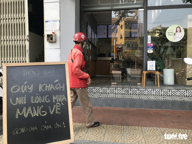 Từ 15h chiều 29-3, quán ăn tại Đà Nẵng chỉ được bán mang đi - Ảnh 1.