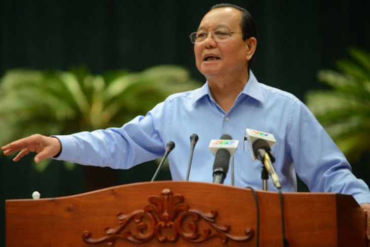 Cách chức nguyên bí thư Thành ủy TP.HCM nhiệm kỳ 2010-2015 với ông Lê Thanh Hải - Ảnh 1.