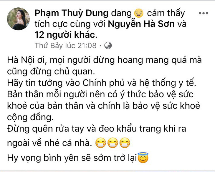 Hồng Nhung, Mỹ Linh, Tóc Tiên kêu gọi đoàn kết - yêu thương giữa dịch COVID-19 - Ảnh 4.