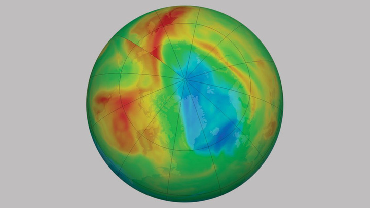 Phát hiện lỗ thủng tầng ozone có kích thước kỷ lục ở Bắc Cực - Ảnh 1.