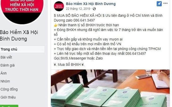 Phó thủ tướng Trương Hòa Bình yêu cầu xử lý nghiêm việc mua gom sổ bảo hiểm xã hội