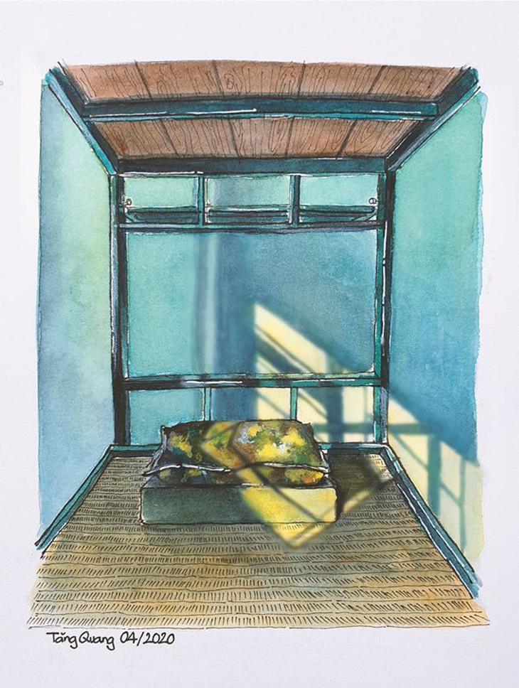 Vẽ về khu cách ly Việt Nam - bộ tranh truyền cảm hứng cực mạnh của một du học sinh - Ảnh 10.