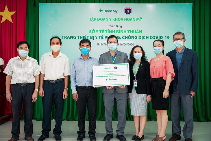 Tập đoàn Y khoa Hoàn Mỹ tài trợ trang thiết bị y tế cho Sở Y tế tỉnh Bình Thuận - Ảnh 1.