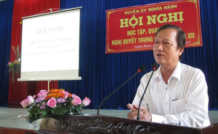 Nhiều sai phạm của nguyên bí thư, chủ tịch huyện mới nghỉ hưu ở Quảng Ngãi - Ảnh 1.
