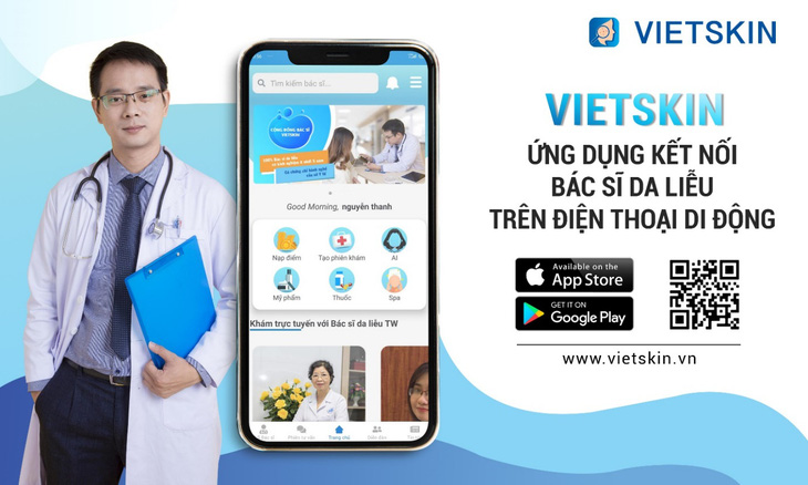 Vietskin – Hỗ trợ bệnh nhân kết nối bác sĩ da liễu - Ảnh 1.