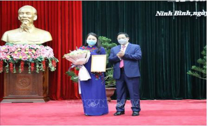 Bà Nguyễn Thị Thu Hà giữ chức bí thư Tỉnh ủy Ninh Bình - Ảnh 1.