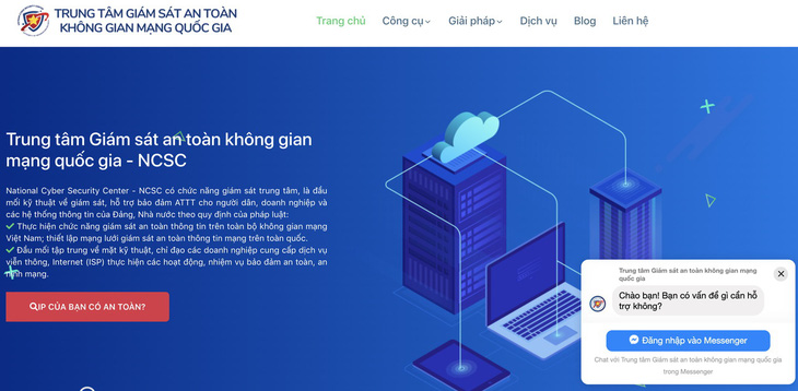 Công bố website hỗ trợ an toàn thông tin khi làm việc từ xa - Ảnh 1.