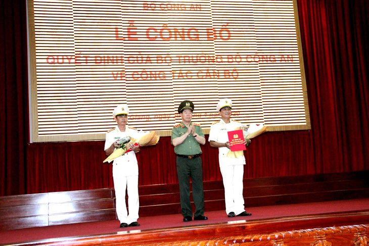 Thượng tá Huỳnh Việt Hòa làm giám đốc Công an tỉnh Hậu Giang - Ảnh 1.