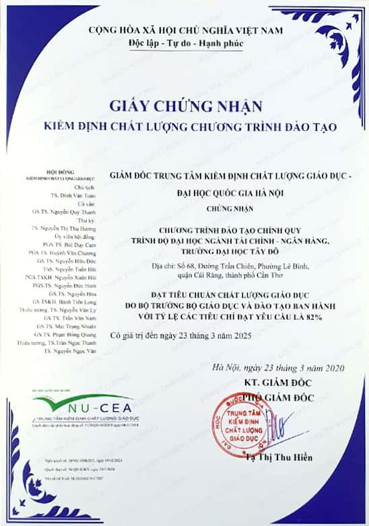 Trường đại học Tây Đô tăng cường công tác đảm bảo chất lượng giáo dục - Ảnh 5.