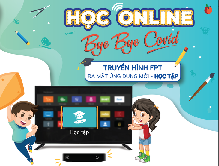 Học trực tuyến miễn phí qua dịch vụ truyền hình tương tác - Ảnh 1.