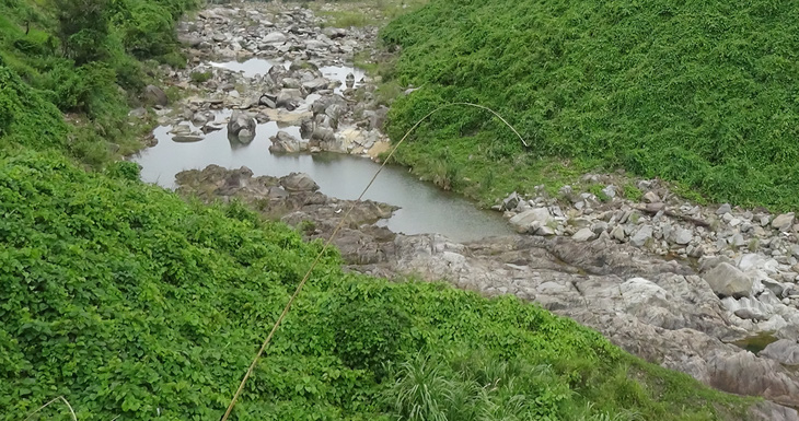 Thượng nguồn kiệt nước, xâm nhập mặn trên các sông Quảng Nam vào tới 20km - Ảnh 1.