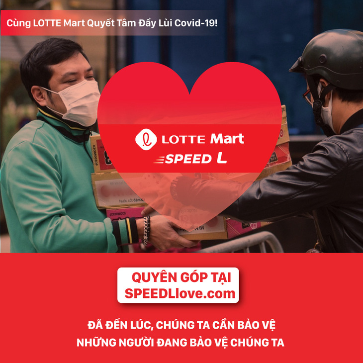 Lotte Mart Việt Nam chung tay phòng chống dịch COVID-19 - Ảnh 1.