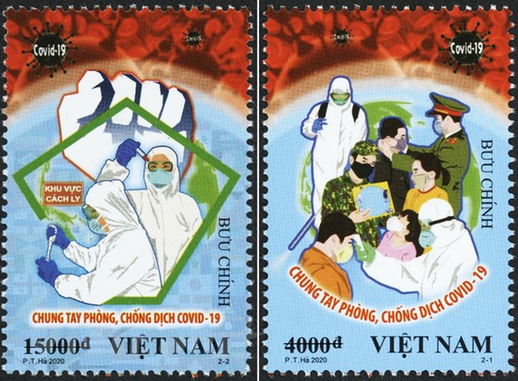 Tranh tuyên truyền chống COVID-19 của Việt Nam lên báo Anh - Ảnh 1.
